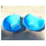 2- BLUE BUCKETS