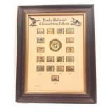 DUCKS UNLIMITED CLOISONNE STAMP COLLECTION-