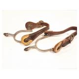 VINTAGE SPURS AND STRAPS