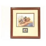 THE 1987 MICHIGAN DUCKS UNLIMITED SPONSOR PRINT