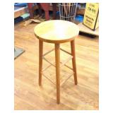 OAK BAR STOOL-