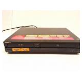 SONY- DVD AND VHS - WITH STICKERS- NO REMOTE