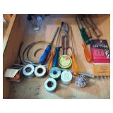 SOLDER AND TOOL CONTENTS OF DRAWER