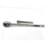 CRAFTSMAN- 3/4" RACHET AND CRAFTSMAN EXTENSION-