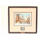 DUCKS UNLIMITED- 1992- STAMP AND PRINT PROGRAM-