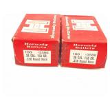 .38 CALIBER-HORNADY  BULLETS- 2 BOXES
