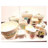 CANNISTERS- SHAKERS- BOWLS- SERVERS AND MORE- ALL