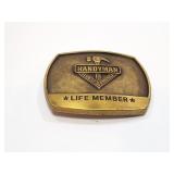 BRASS - 1996 HANDYMAN CLUB OF AMERICA BELT BUCKLE