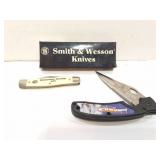 SMITH AND WESSON KNIFE IN ORIGINAL BOX- CUTTIN