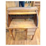 CHILDS ROLL TOP DESK-