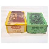 SIERRA AND SPEER- 270 CALIBER- BULLETS