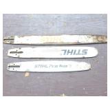 3- STIHL CHAINSAW BARS