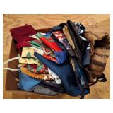 FLAGS- LARGE LOT OF OUTDOOR FLAGS - AND MORE-