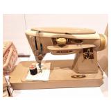 SINGER- SEWING MACHINE- MODEL 500 A-WITH BASKET