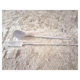 SPADE SHOVEL AND TRENCHING SHOVEL WITH LONG
