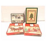 CHRISTAMAS CARDS AND WETLAND CARDS- 4 BOXES NEW