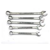 CRAFTSMAN- STANDARD- 5 STRAIGHT WRENCHES