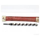 MILWAUKEE 18 INCH SHIP AUGER BIT- 1-1/4"- WITH