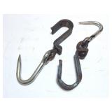 2- SLIDING MEAT HOOKS