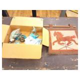 EQUINE AND WATERFOWL DECOR LOT
