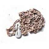 LIGHT DUTY LONG CHAIN WITH 2 HOOKS