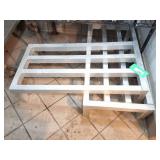 2- ALUMINUM COOLER STANDS