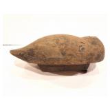 VINTAGE WOODEN HEADLESS DUCK DECOY