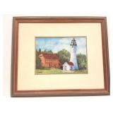 ORIGINAL SIGNED WATERCOLOR- SIGNED AND FRAMED-