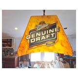 MILLER GENUINE DRAFT POOL TABKE LIGHT-