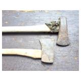 CRAFTSMAN- VINTAGE AX AND MAUL- WOODEN HANDLES