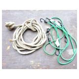 ROPE AND BUNGEE CORD LOT