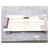 MAC - QUALITY TOOLS- VINTAGE WOODEN CREEPER