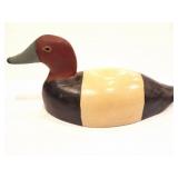 HARRY SOULIERRE- DUCK DECOY-WOODEN- HAND CSRVED