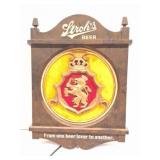 STROH'S BEER- LIGHTED SIGN- FROM ONE BEER LOVER