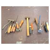 SMALL BRASS HAMMER- SCREWDRIVERS AND MORE