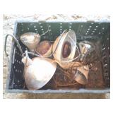EGG BASKET AND HEAT LAMPS LOT