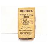 HERTERS FULL LENGTH- SIZING AND SEATING DIES-