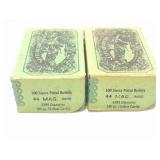 44 MAG SIERRA PISTOL BULLETS- 2 BOXES- # 8600