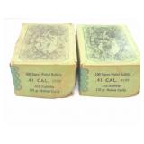 SIERRA PISTOL BULLETS- 41 CALIBER- # 8500- 2