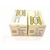30 CARBIBE- WINCHESTER X- 2 FULLBOXES OF 50 EACH-