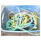 ELECTRIC CORD LOT- CONTENTS OF TOTE