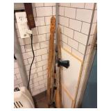 HAND CARVED WALKING STICK AND MORE STICKS