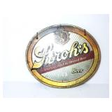 STROHS BEER MIRROR- APPROXIMATELY 14 INCHES WIDE