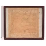 VINTAGE- BELL HARBOR- LAKE SAINT CLAIR MAP-
