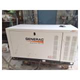 GENERAC GENERATOR- 25,000- VERY LIGHT USE-