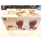 LIBBEY - 6 PIECE PUB GLASS SET- IN ORIGINAL BOX