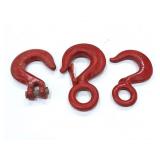3- LARGE CHAIN HOOKS-