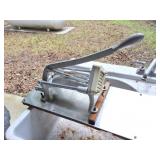 INDUSTRIAL FRENCH FRY CUTTER- ON BOARD