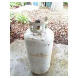 PROPANE TANK- 50LB.- APPEARS ALMOST FULL