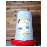 HEATED ALL SEASON POULTRY WATERER- ELECTRIC- NEW